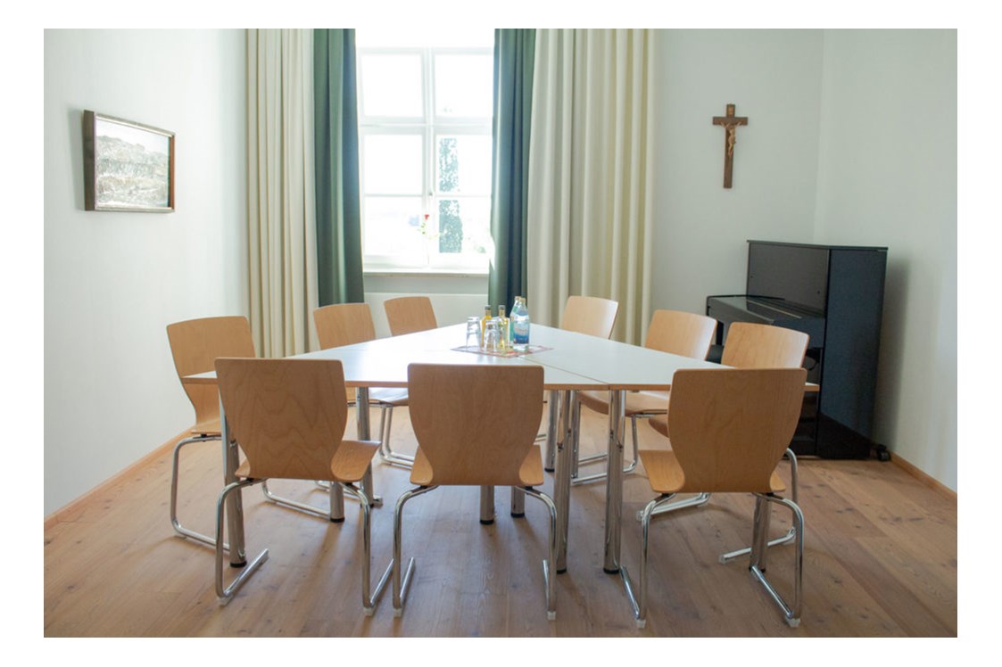 Seminarraum: Die besondere Atmosphäre im Kloster Scheyern ist ideal für Seminare und Workshops. - Gäste- und Tagungshaus Kloster Scheyern