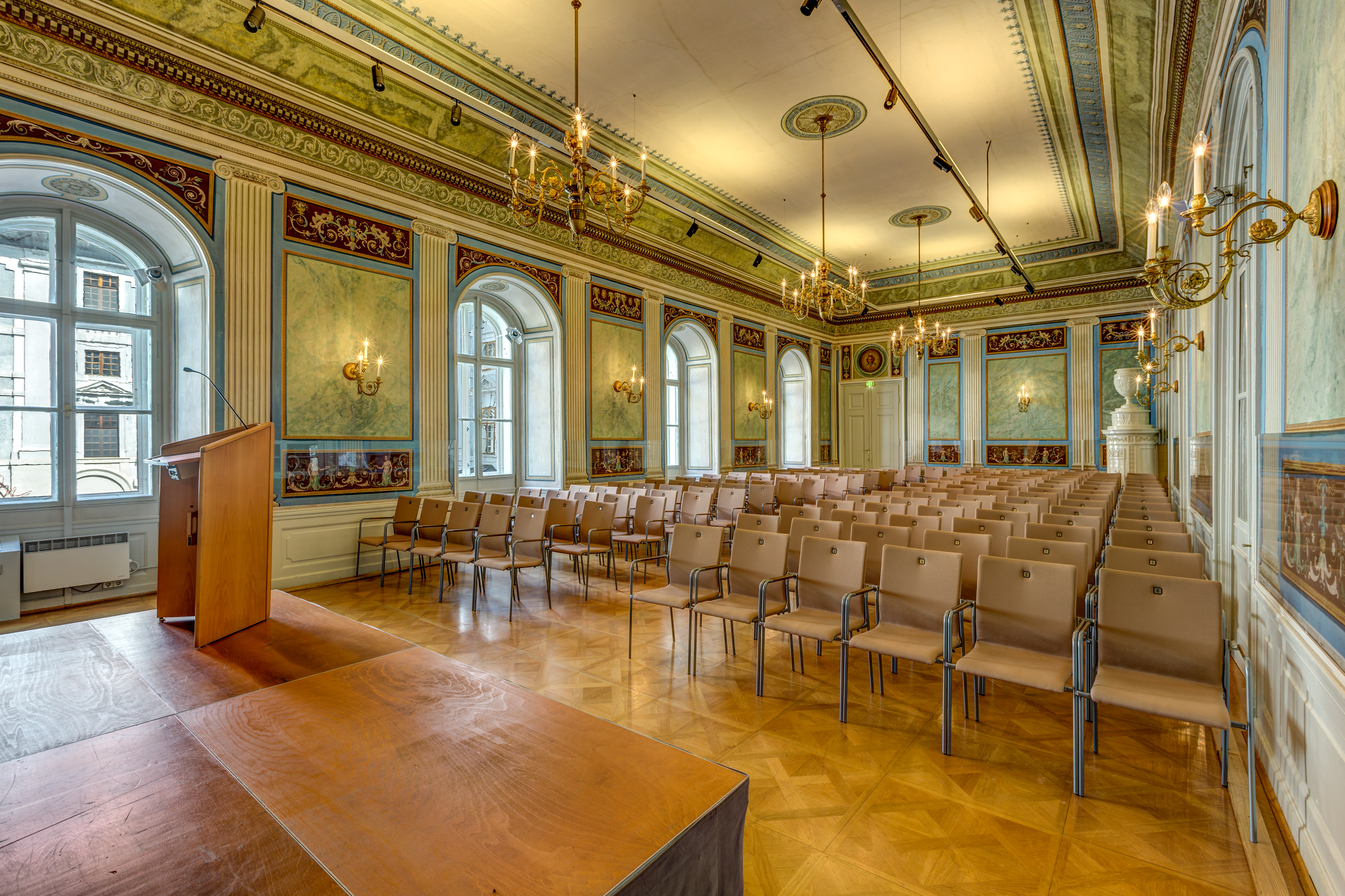Schloss Esterházy Räume Empiresaal