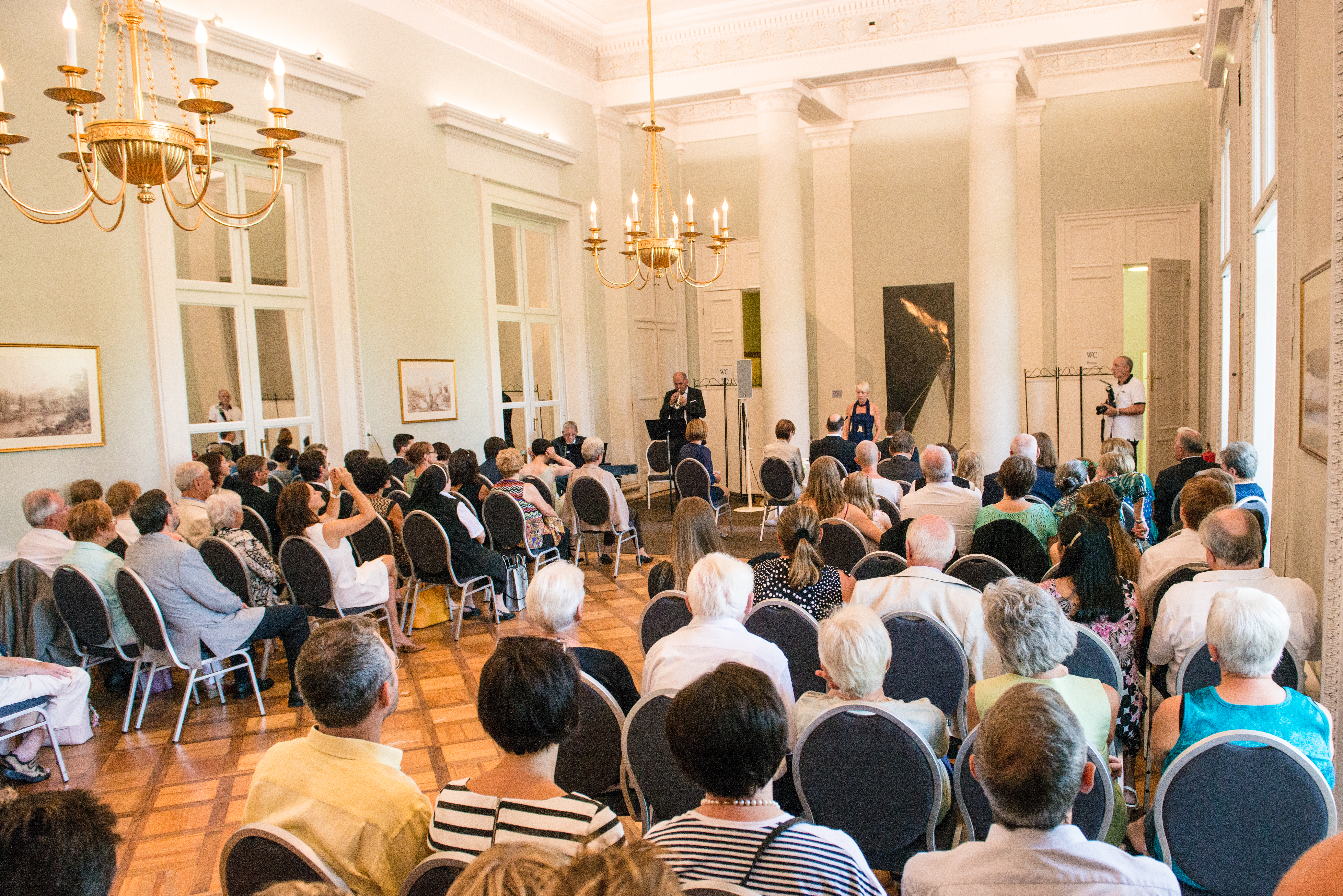 Schloss Esterházy Räume Gartensaal