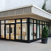 Seminarraum - Pavillon outside - Meeet | Mitte: Ein Loft mit spannenden Räumen