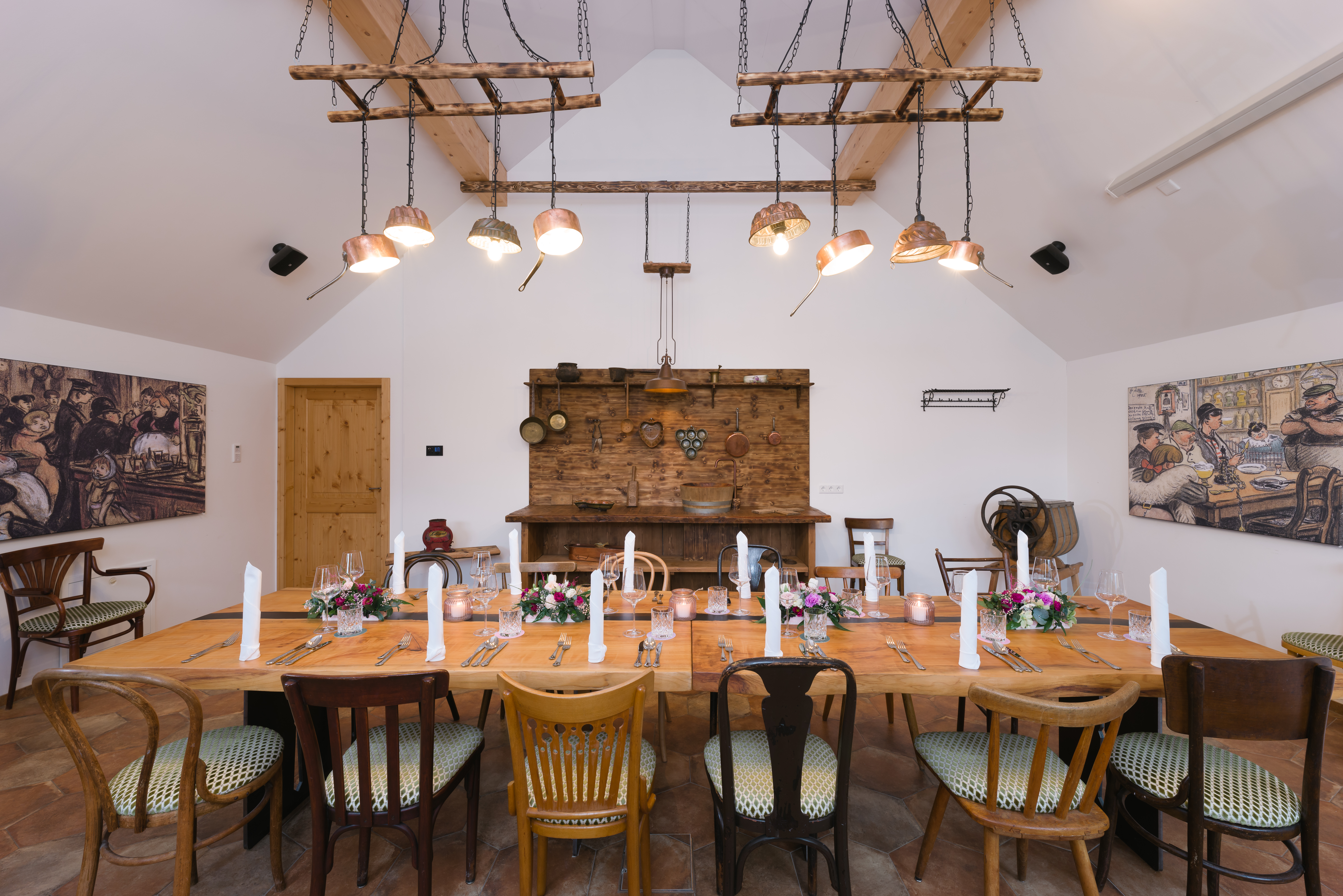 Seminarraum: Trüfustubn beim Zloam Wirt - Narzissendorf Zloam - Grundlsee