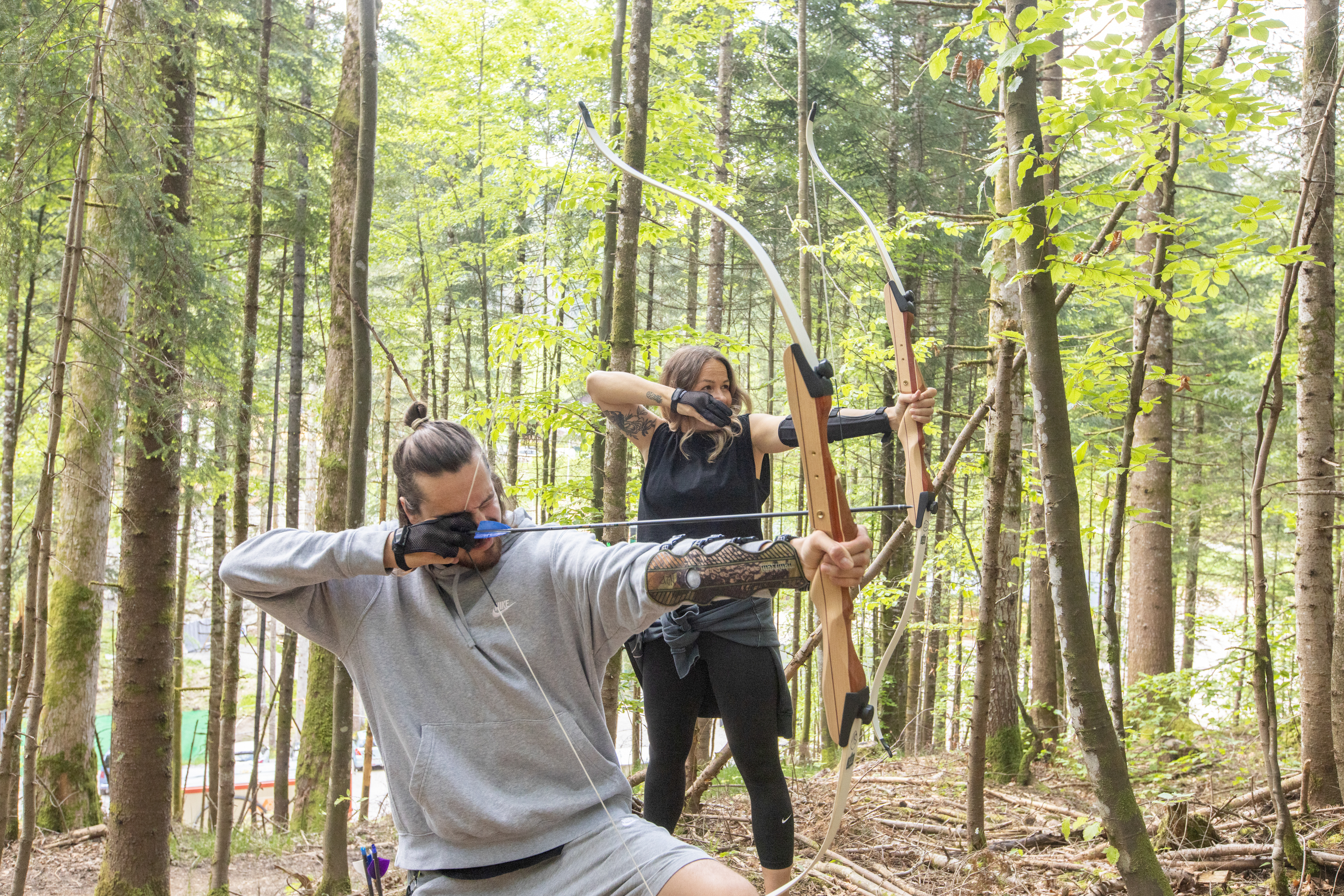 Seminarraum: 4D-Bogenparcours mit 33 Zielen, ganzjährig begehbar im Narzissendorf Zloam - Narzissendorf Zloam - Grundlsee