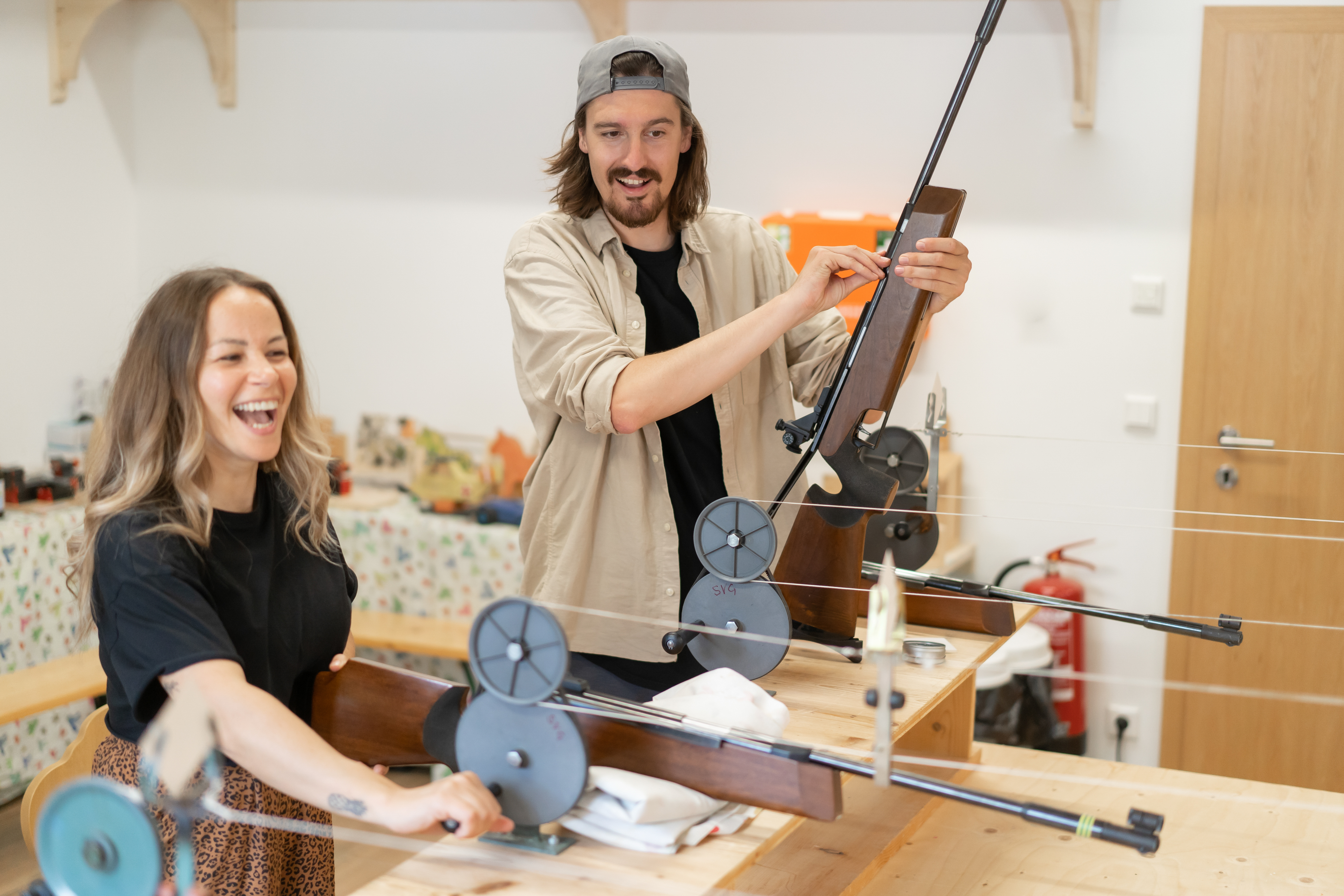 Seminarraum: Zimmergewehrschießen im Narzissendorf Zloam - Narzissendorf Zloam - Grundlsee