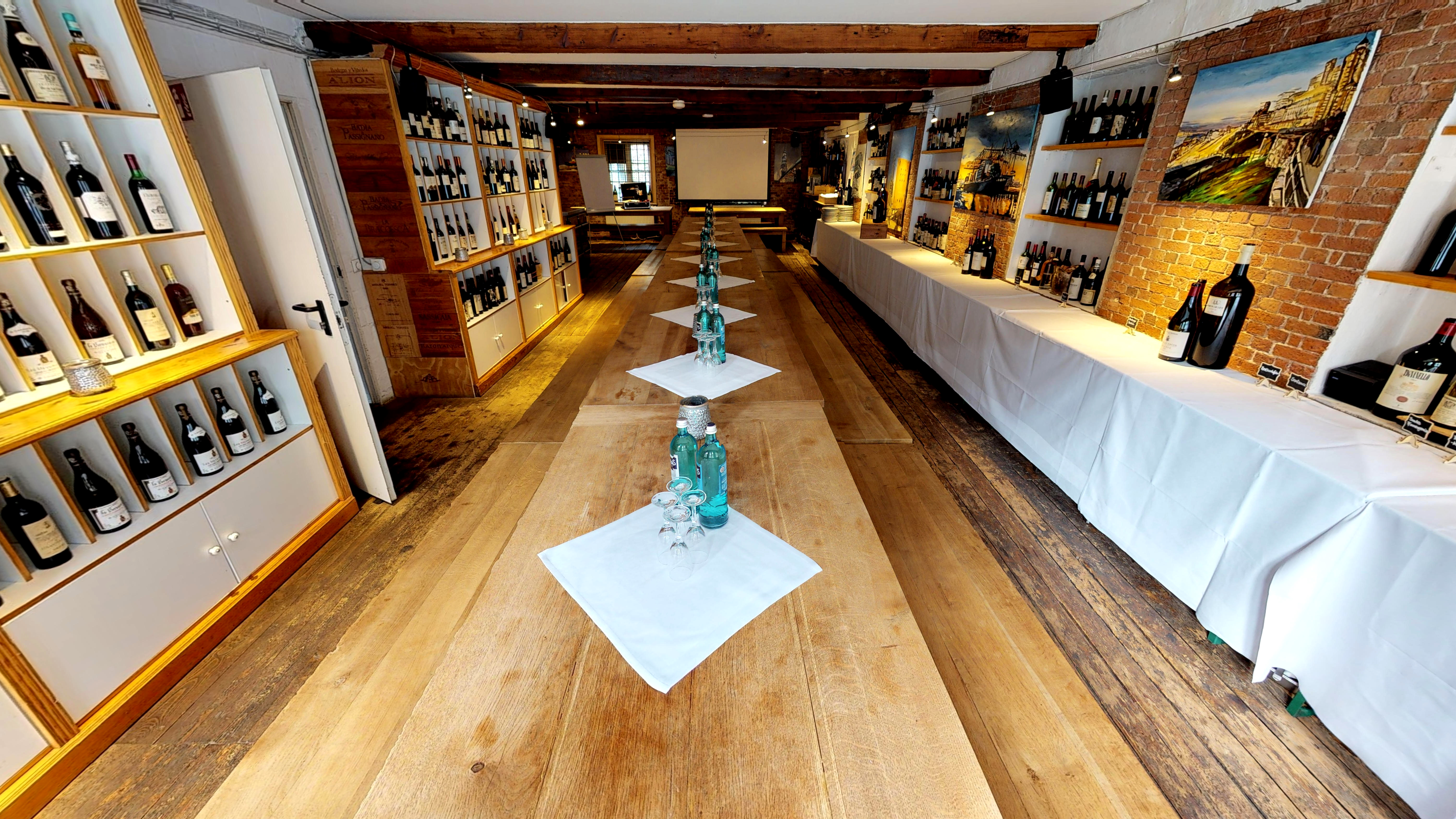 Eventlocation Waterfront Räume Bodega