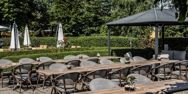 Tagungshotels - Beamer und Leinwand - Hotelterrasse für Get-Togethers - Hotel-Restaurant Ottenstein